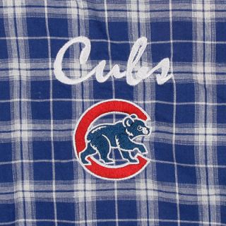 Chicago Cubs Womens Heritage Plaid Pants 