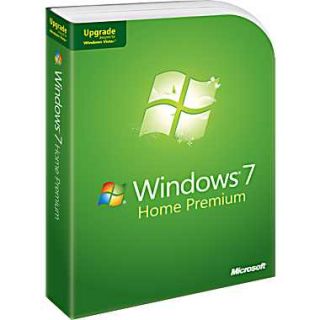 Microsoft Windows 7 Home Premium (Upgrade Version)  