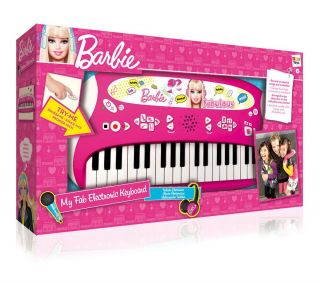 IMC TOYS Barbie   Electronic musical keyboard  Pixmania UK