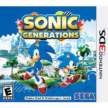 Sonic Generations for Nintendo 3DS   Sega   