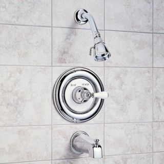 American Standard Hampton Bath Tub and Shower Faucet with Porcelain 