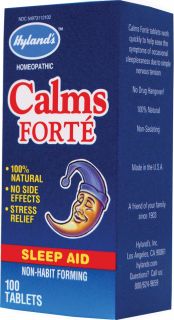 Hylands Calms Forte Sleep Aid    100 Tablets   Vitacost 