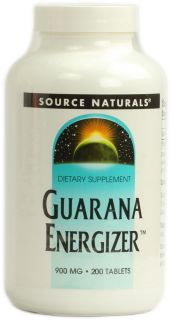 Source Naturals Guarana Energizer™    900 mg   200 Tablets 