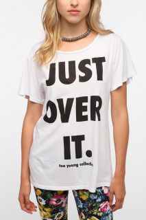 Blood Is The New Black Just Over It Tee   Urban Outfitters