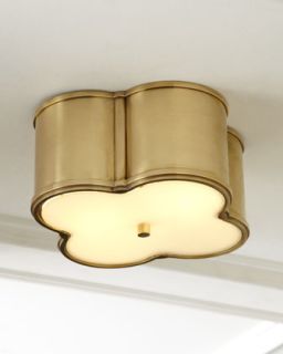 Visual Comfort Basil Flushmount Fixture   The Horchow Collection