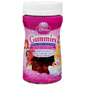 Buy Disney Gummies Childrens Multivitamin, Princesses & More 
