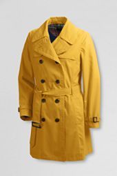 Lands End   Womens SunShower™ Trench Coat customer reviews 