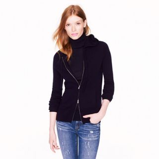 Collection cashmere zip front hoodie   Cashmere Shop   Womens Women 