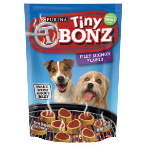 Purina Tiny T Bonz Filet Mignon Flavor   Treats & Rawhide   Dog 