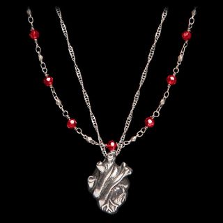   Anatomical Heart Necklace