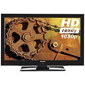 Sharp LC24DV510K LED HD 1080p TV/DVD Combi, 24 Inch with Built in 