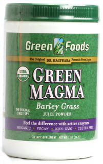 Green Foods Dr Hagiwara Green Magma Barley Grass Juice Powder    10.6 