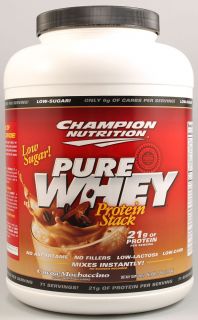 Champion Nutrition Pure Whey Protein Powder Cocoa Mochaccino    5 lbs 