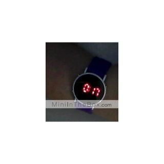 EUR € 3.76   Relógio LED em Silicone com Espeçho (Púrpura), Frete 