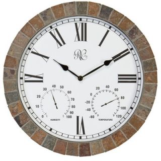 River City Clocks Indoor / Outdoor Tile Clock  Wayfair