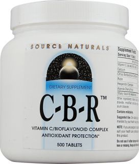 Source Naturals C B R™ Vitamin C Bioflavonoid Complex    500 Tablets 