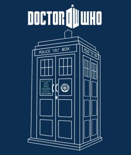   Doctor Who Linear TARDIS Babydoll