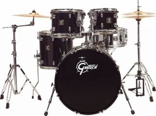 Gretsch Drums Blackhawk 5 Piece Fusion Drum Set with Sabian Cymbals 