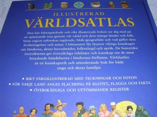 Illustrerad Världsatlas (inb) på Tradera. Uppslagsverk & Lexikon 