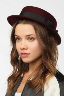 Grace Hats Mercury Boater Hat   Urban Outfitters