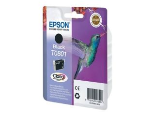 Epson T0801 Black Ink Cartridge  Ink  Ebuyer