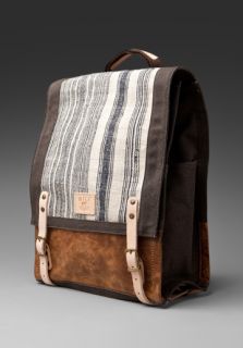 WILL LEATHER GOODS Pha Sin Backpack in Brown  