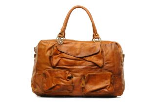 Naina Leather Travel Bag Pieces (Marron) : livraison gratuite de vos 