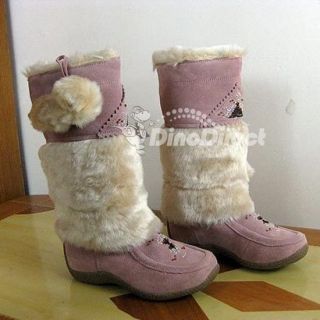 Wholesale Beautiful Princess Children Girls Lovely Winter Boots 