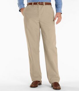 Easy Care Bush Poplin Pants, Natural Fit Plain Front Pants and Shorts 