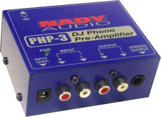 Nady PHP 3 DJ Phono Pre Amplifier  GuitarCenter 