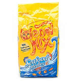 Home Cat Food Meow Mix Seafood Medley Adult Cat Food