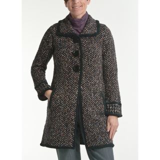 Apropos Chelsea Tweed Sweater Coat (For Women)   Save 58% 