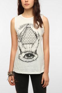 Corner Shop All Seeing Eye Muscle Tee   Urban Outfitters