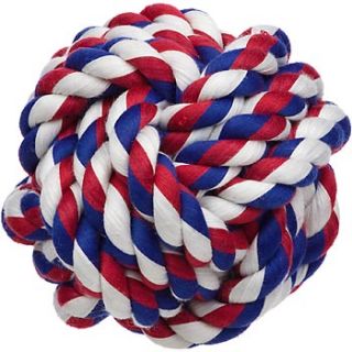  Rope Knotty Ball Dog Toy at  