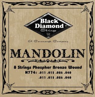 Black Diamond Phosphor Bronze Mandolin Strings  Musicians Friend