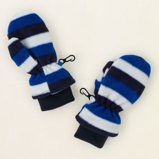 baby boy   striped fleece mittens  Childrens Clothing  Kids Clothes 