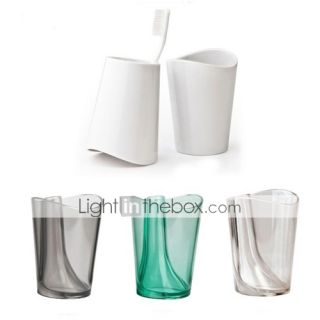 USD $ 4.69   New Novelty Plastic Flip Cup Toothbrush Holder Water Cup 