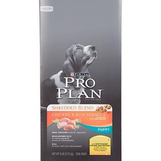 Home Dog Food Pro Plan Shredded Blend Chicken & Rice Formula Puppy 