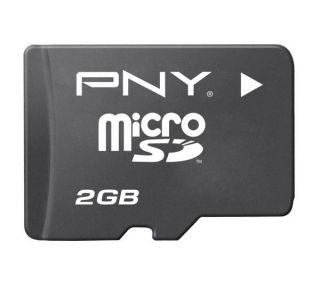 PNY Optima Class 4 microSD Memory Card   2GB Deals  Pcworld