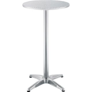 Zuo Christabel Outdoor Aluminum Bar Table   Round