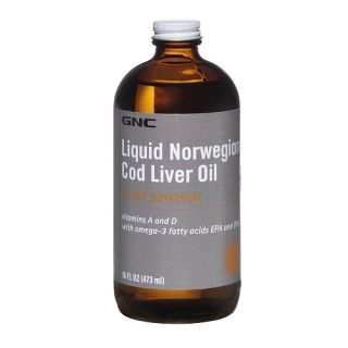 GNC      GNC Liquid Norwegian Cod Liver 