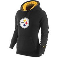 Nike NFL Tailgater Pullover Hoodie   Womens   Steelers   Black / Gold