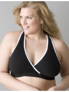 LANE BRYANT   Cotton criss cross sports bra by Marika customer reviews 