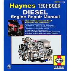 GM and Ford Diesel Engine Repair Techbook by Haynes   part# 10330