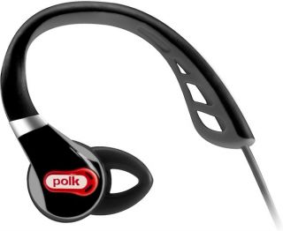 The Polk Audio UltraFit 1000 in ear sports headphones stay in place 