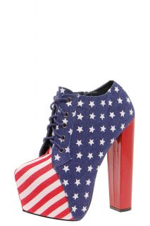  Footwear  Boots  Brooklyn American Flag Shoes