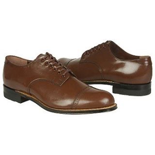 Mens Stacy Adams Madison Brown Kid Shoes 