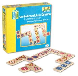 NATURAL GAMES JUNIOR Domino Verkehrszeichen, Natural Games   myToys.de