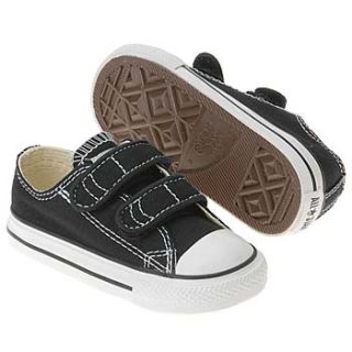Athletics Converse Kids Chuck Taylor Velcro Inf Black FamousFootwear 