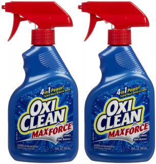OxiClean Max Force Laundry Stain Remover, 12 0z 2 pack   